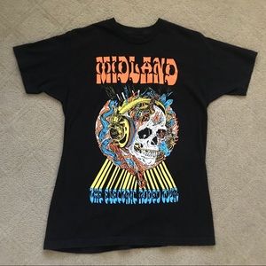 Midland Electric Rodeo Tour Band Tee